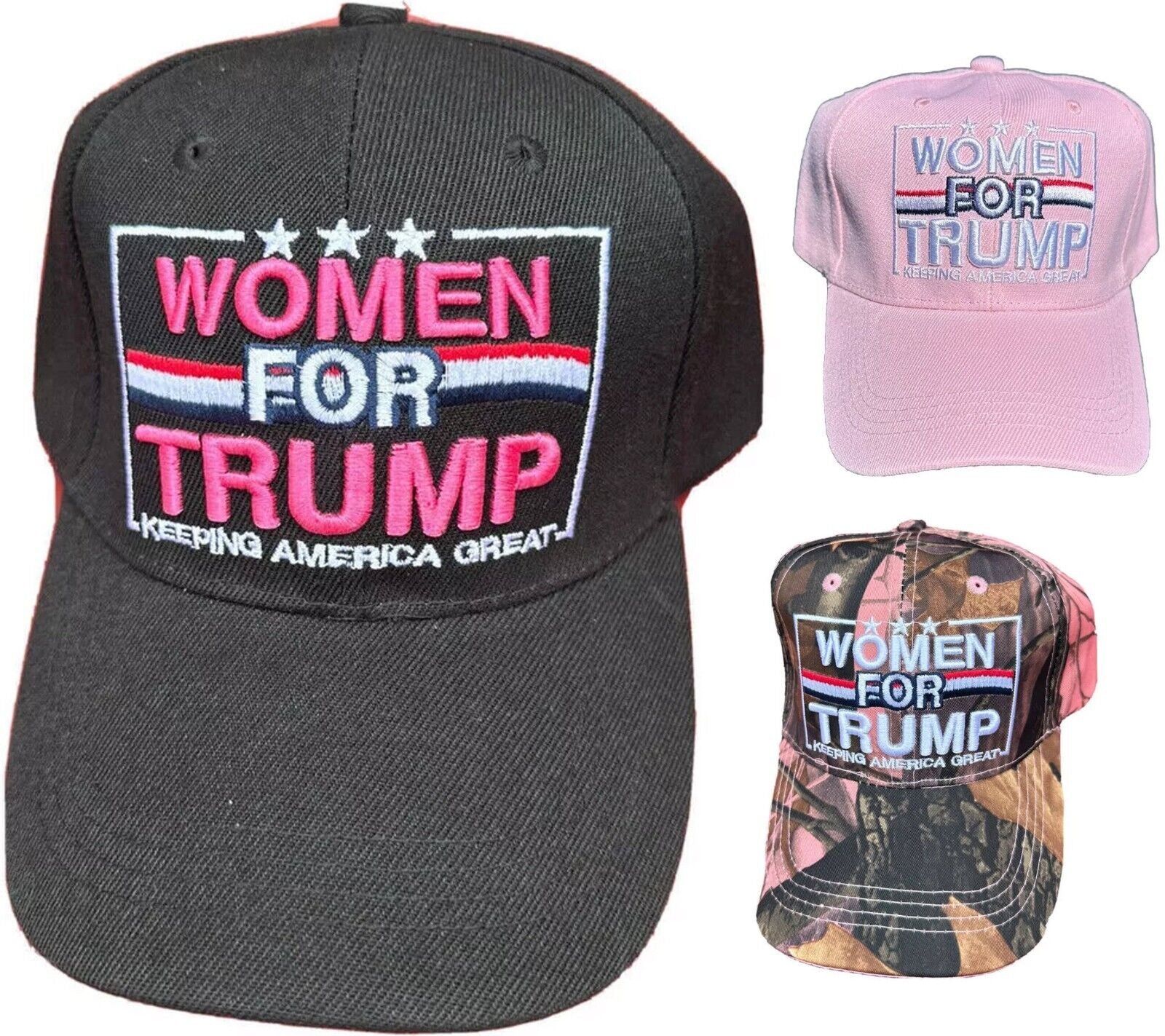 Women for Trump 2024 Cap Hat Keeping America Great Hat MAGA Hat